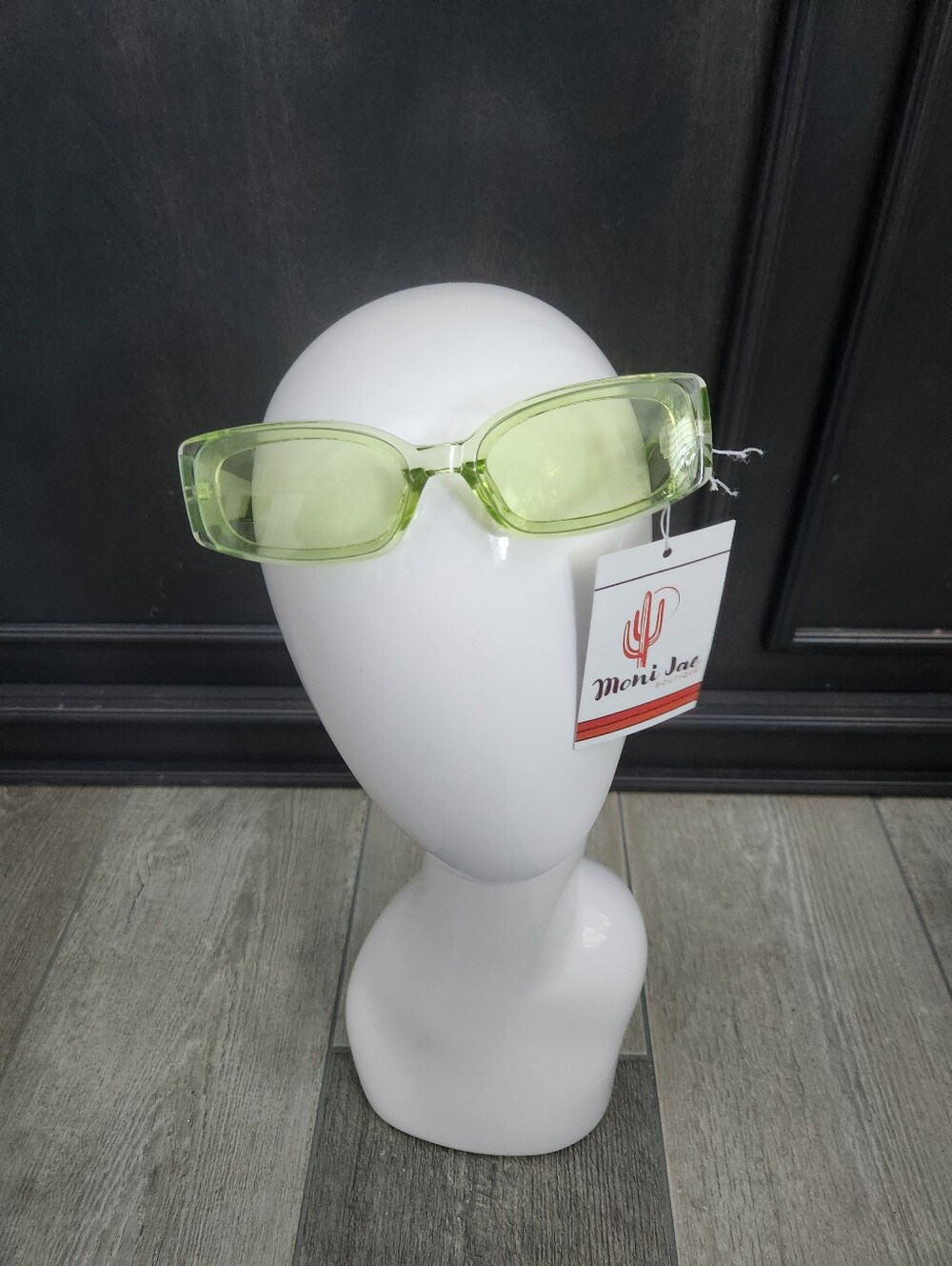 New Fifth & Ninth Cannes Sunglasses In Green (nwt)